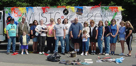 Class of '82 Preparing For the Parade - click for larger photo