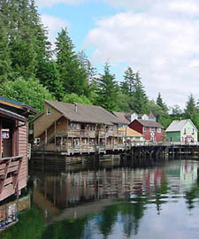 Creek Street Scene