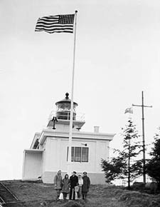 Guard Island Lighthouse - click to read story...