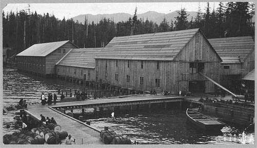 Salmon Cannery South of Ketchikan
