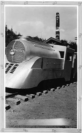 Locomotive - City Park - 1939