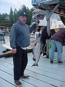 Mike Earnest - 38.2 pound King Salmon