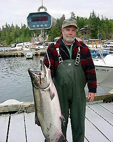 Randall Jahnke - 38.2 pound King Salmon