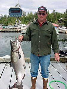 Dennis Northrup - 31.4 pound King Salmon
